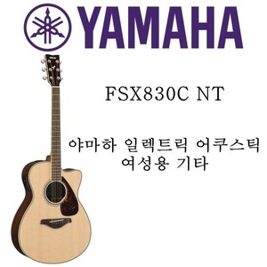 야마하 일렉트릭 어쿠스틱 기타 FSX830C NT